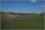 A SBB RABe 511 from Romont to Geneva by Puidoux.