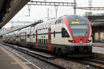 RABe 511-021 at Geneva Main Station.