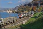 A SBB RABe 511 by the Castle of Chillon on the way to Annemasse. 

14.11.2024