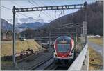 On weekends, a direct train runs from Geneva to Le Châble (Verbier) for winter sports enthusiasts. This year it's the RE33. The photo shows SBB RABe 511 110 passing through Sembrencher shortly before reaching its destination.

January 24, 2026