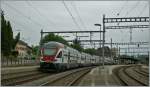 The new 511 001 on a test run in Romont. 
27.05.2011