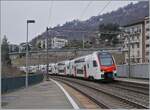 An SBB RABe 512 travelling as RE 33 from Annemasse to St.