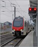 ‘Foreign’ signals and overhead lines quickly give it away: this SBB RABe 512 was not photographed in Switzerland; since the 2025/26 timetable change, the SBB RABe 512 has been reaching Annemasse in France, albeit, like its ‘predeces ...