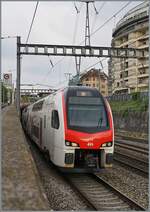 From the direction of Lancy Pont Rouge, an SBB RABe 512 is on its way to Genève and could be photographed shortly before arriving at St-Jean.

July 23, 2026