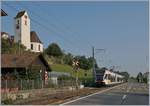 The SBB GTW RABe 520 011-3 on the way to Lenzburg by Birrwil.