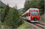 A TMR Regio Alps local train from Orsière to Sembrancher near Sembrancher.
13.09.2017