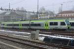 On a bit hazy 31 December 2024 BLS 525 008 was stabled at Bern HB.