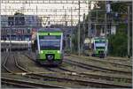 Zoomed in a lot so that I could capture the BLS RABe 525 030 as S5 from Bern to Neuchâtel in the track area of Neuchâtel station.

August 24, 2026
