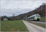 The BLS RABe 528 104 on the way to Langnau i.E. via Bern - Konolfingen by Freiburghaus.
This is the BLS  S 2 15243. 
 
24.01.2024