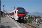 At the St-Gingolph terminus, located on the border with France, the variety of rolling stock is rather limited.