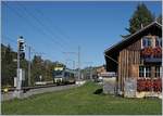 The BLS RABe 535 111 Lötschberger on the way to Domodossola by Mülenen.
10.10.2018