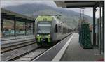 The BLS RABe 535 102 and an other one in Reichenbach im Kandertal.