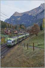 A BLS RABe 535  Lötschberger  on the way from Brig to Bern by Kandersteg. 

11.10.2022