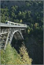 BLS RE to Spiez on the Bietstal-Bridged.