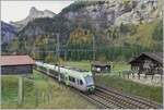 A BLS RABe 535  Lötschberger  on the way from Brig to Bern by Kandersteg. 

11.10.2022