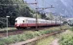 RAe TEE II at Erstfeld, June 17th, 1980.