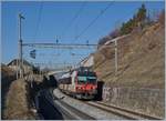 A RBDe 560 on the way to Kerzers between Bossière and Grandvaux.