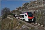 The SBB RABe 523.5 units procured for the (long-distance) traffic from Neuchatel to La Chaux de Fonds were not used there, as BLS operates the route with their MIKA RABe 528. Thus, the trains were temporarily deployed at REV VAUD. And the passengers  ...