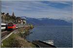 Between St Saphorin and Rivaz, an SBB Re 460 with an IR 90 is on its way from Brig to Genève Aéroport.

November 12, 2024