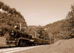 The  Star  of the  Hauensteinplandampf: The steamer Locomotion 50 8055!   02.10.2009