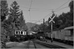 MOB'stalgie: The FZe 6/6 2002 with a Cargo Train in Chaulin.