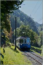 The MOB ABDe 8/8  Berne  near Chamby.
13.09.2014