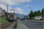 The LLB ABFe 2/4 N° 10 near Blonay.
15.05.2016