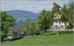 A LLB local train by the Blonay Chamby Railway near Chaulin wiht the ABFe 2/4 N° 10.
15.05.2015