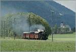 The Bloonay Chamby HG 3/4 N° 3 by Oberwald (100 years Brig - Gletsch).
16.08.2014