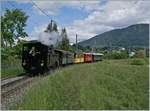 The Blonay Chamby HG 3/4 N§ by Chateau d'Hauteville wiht a Riviera Belle Epoque service to Vevey.
16.05.2016
