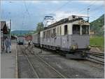 The Blonay Chamby Railway LLB ABFe 2/4 10 in Blonay.