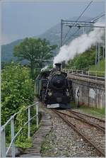 Blonay Chamby Mega Steam Festival: The HG 3/4 N° 3 in Chamby.
19.05.2018