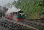 Blonay Chamby Mega Steam Festival: The Blonay Chamby FP 4 G 2/2 (1900) in Chaulin.
19.05.2018