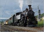 Blonay-Chamby Mega Steam festival 2018: The Blonay Chamby BFD HG 3/4 N° 3 in Blonay.
20.05.2018