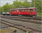 The Blonay-Chamby Railway RhB Bernina Bahn ABe4/4 N° 35 in Vevey.