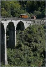 50 years Blonay -Chamby Railway - Mega Bernina Festival (MBF): RhB Ge 4/4 182 in Vers-chez-Robert.