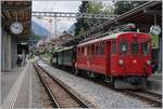 50 years Blonay -Chamby Railway - Mega Bernina Festival (MBF) wiht his Special Day Bündnertag im Saaneland: The RhB ABe 4/4 35 in Gstaad.
14.09.2018