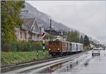 50 years Blonay -Chamby Railway - The last part: The Blonay-Chanby Railway Bernina Bahn Ge 4/4 81 is arriving at Blonay.
27.10.2018