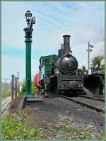 40 years Blonay -Chamby Railway: The RhB G 3/4 N° 1 in Chaulin.
03.05.2008