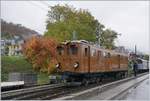 50 years Blonay -Chamby Railway - The last part: The Blonay Chamby Railways Bernina Bahn Ge 4/4 81 (ex RhB Ge 4/4 181) in Blonay.