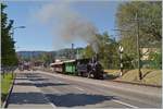 TThe Blonay-Chamby G 3/3 N° 6 on the way to Chaulin.

02.06.2019