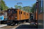 The Blonay-Chamby Bernina Bahn Ge 4/4 81 in Chaulin.

08.06.2019