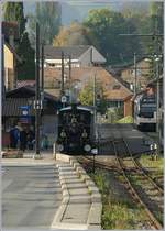 The Blonay-Chamby G 3/3 N° 6 in Blonay. 20.10.2019