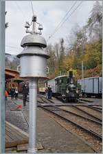 LA DER 2020 by the Blonay-Chamby: The ex LEB G 3/3 N° 5 now by the Blonay-Chamby Railway in the museums Station Chaulin. 

24.10.2020