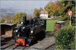 A DER 2020 by the Blonay-Chamby: The Blonay-Chamby G 2x 2/2 105 in Chaulin.

24.10.2020