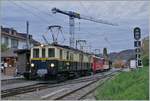 LA DER 2020 by the Blonay-Chamby: The Blonay-Chamby MOB FZe 6/6 N° 2002 and the RhB ABe 4/4 I N° 35 with the Riviera Belle Epoque Express in Blonay. 

25.10.2020