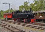 The Blonay-Chamby G 2x 2/2 105 in Vevey.