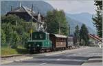 The Blonay-Chamby +GF+ Ge 4/4 75 comming from Chaulin will be shortly arriving at the  Blonay Station.

19.09.2020