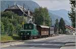 The Blonay-Chamby +GF+ Ge 4/4 75 comming from Chaulin will be shortly arriving at the  Blonay Station.

19.09.2020