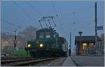 La DER du Blonay-Chamby / the Blonay-Chamby Saison End 2021: The last service on the saison in  Blonay is waiting his departur.